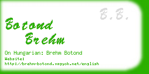 botond brehm business card